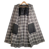 BEAMS ビームス タータンチェック オーバーサイズコート グレー 11-19-0453-301 Size L 福生店