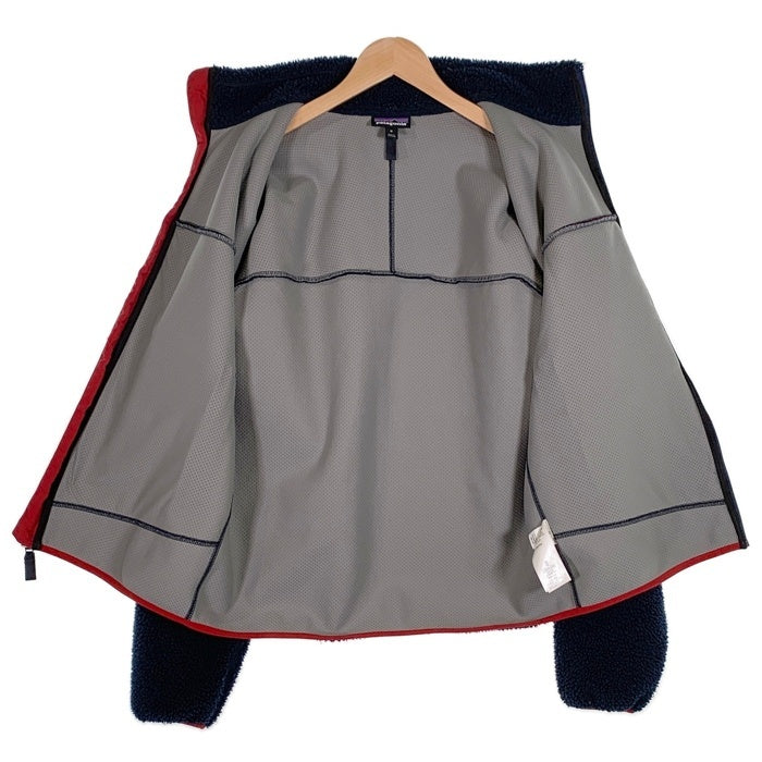 Patagonia パタゴニア Men's Classic Retro-X Jacket メンズ クラシック レトロ X ジャケット フリースジャケット ネイビー レッド 23056 Size M 福生店