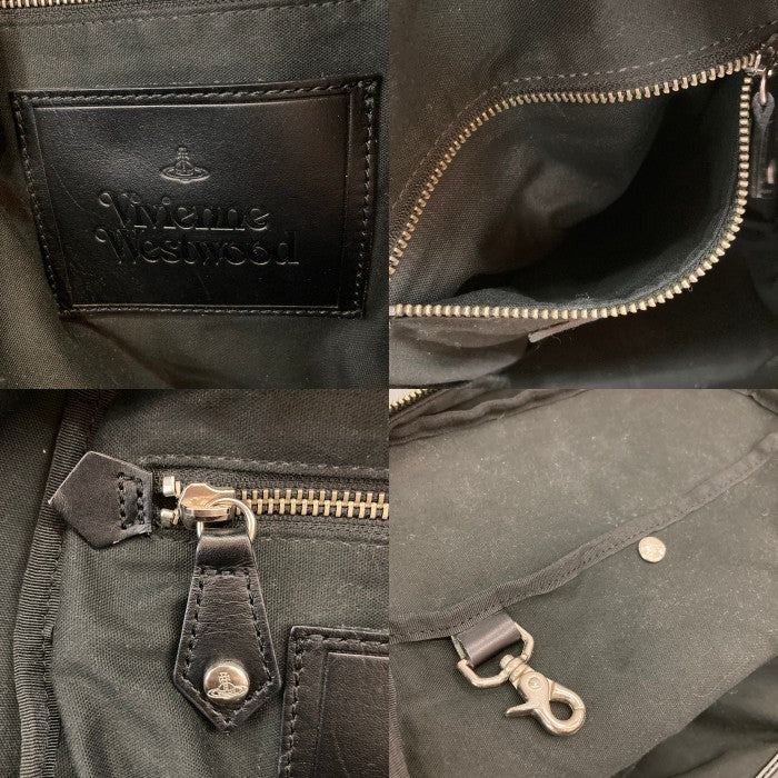 Vivienne Westwood ヴィヴィアンウエストウッド  総柄ロゴ バックパック リュック グレー 瑞穂店