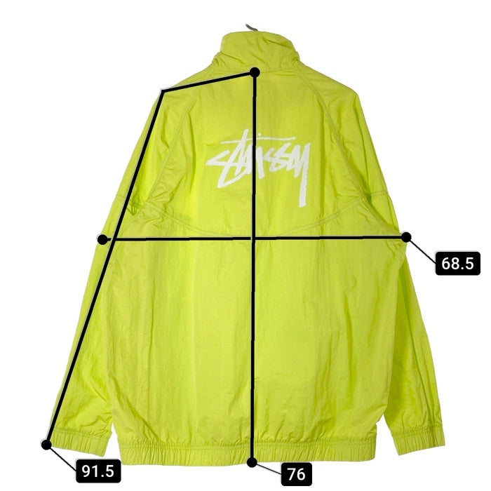 NIKE ナイキ × STUSSY ステューシー CT4310-308 Windrunner Jacket  ウインドランナー ジャケット プルオーバー イエロー sizeL 瑞穂店