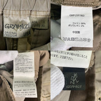 GRAMICCI グラミチ FLAG STUFF フラグスタッフ ピグメントダイ テーパードパンツ ベージュ Size XS 福生店