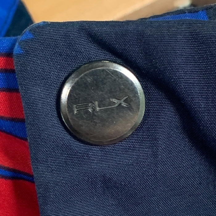 RLX RALPH LAUREN ラルフローレン ネイティブ柄 中綿 ダウンジャケット レッド ブルー ホワイト Size S 福生店