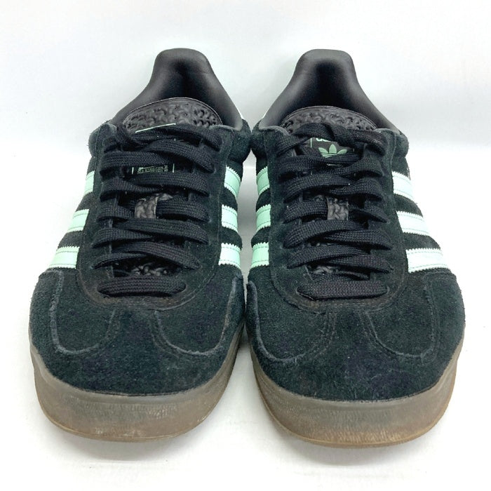 adidas アディダス JR7112 Gazelle Indoor ガゼル スニーカー ブラックxミント size27cm 瑞穂店