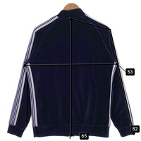 Needles ニードルス R/C Velour Track Jacket ベロア ジップアップ トラックジャケット ネイビー Size M 福生店