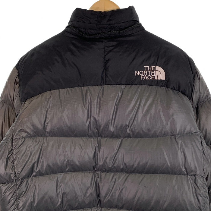 THE NORTH FACE ノースフェイス 700 Fill ダウンジャケット グレー ブラック フード欠品 韓国 Size 95 福生店