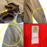 CARHARTT カーハート Santafe Jacket サンタフェジャケット ダック地 ベージュ Size L-XL相当 福生店