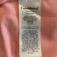 Casablanca カサブランカ 22SS ワンポイント ワッペン Tシャツ ピンク MS22-JTS-001 Size M 福生店