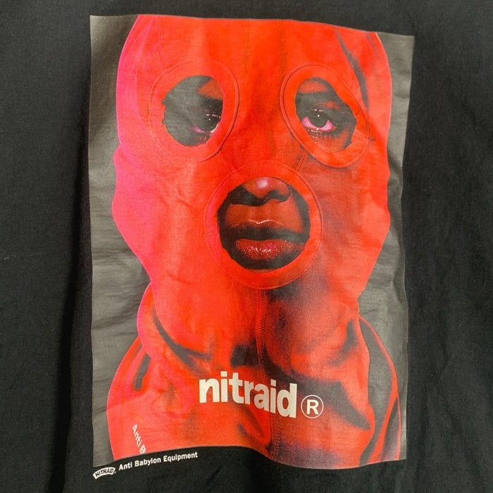 nitraid ナイトレイド MASKED BEAUTY TEE 半袖 Tシャツ ブラック Size XL 福生店