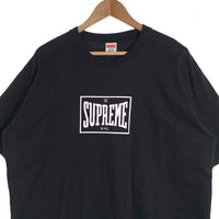 SUPREME シュプリーム 23AW Warm Up Tee ウォームアップ プリントTシャツ ブラック Size XL 福生店