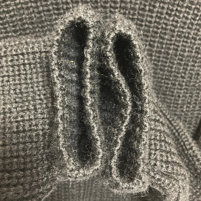 John Molloy ジョンモロイ タートルネックセーター ブラック size不明 瑞穂店