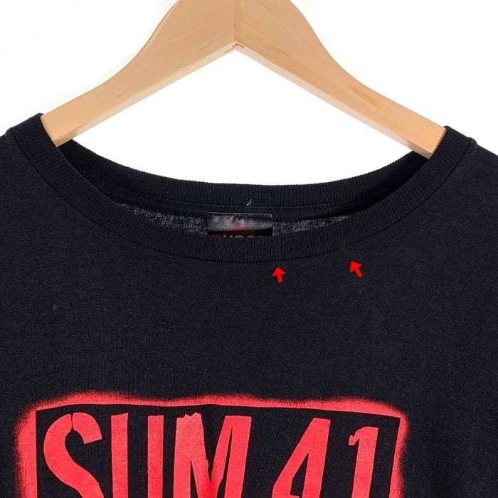 00's SUM41 サムフォーティーワン プリントTシャツ ブラック