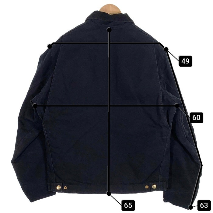 Carhartt WIP カーハートワークインプログレス OG DETROIT JACKET デトロイトジャケット ダック地 内キルティング ブラック 1 I027358.00E Size S 福生店