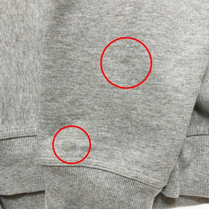 Carhartt WIP カーハートワークインプログレス Half Zip American Script Sweat ハーフジップ プルオーバースウェットトレーナー グレー Size XL 瑞穂店