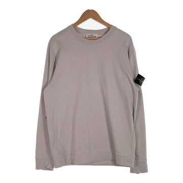 STONE ISLAND ストーンアイランド HEAVY COTTON JERSEY SWEAT SHIRT ヘビーコットンジャージー スウェットシャツ ロングスリーブTシャツ セメント 811563750 Size M 福生店