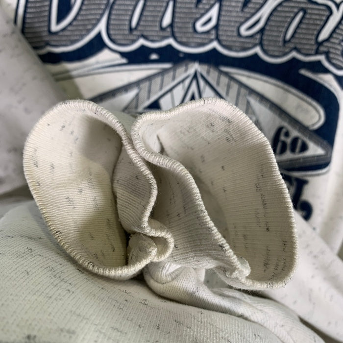 90's TRENCH トレンチ Dallas Cowboys ダラスカウボーイズ クルーネックスウェット アッシュグレー USA製 Size XL 福生店