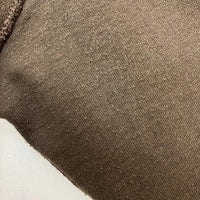 Deluxe Wear デラックスウエア 前V プリント クルーネックスウェットトレーナー ダークブラウン Size S 瑞穂店