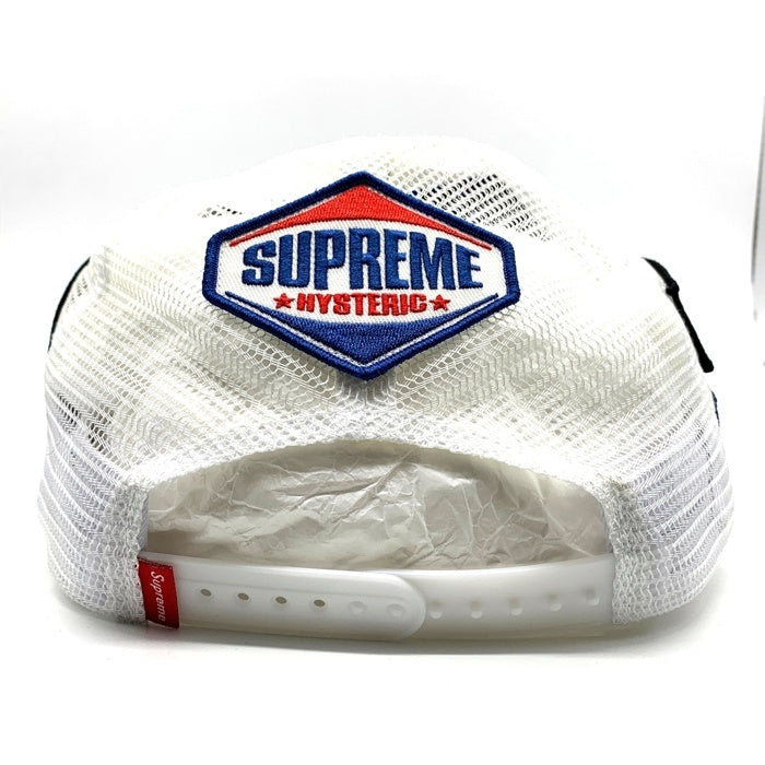 SUPREME シュプリーム HYSTERIC GLAMOUR ヒステリックグラマー VANSON ヴァンソン 24AW Vanson Leather Mesh Back 6-Panel メッシュキャップ ブルー ホワイト 福生店