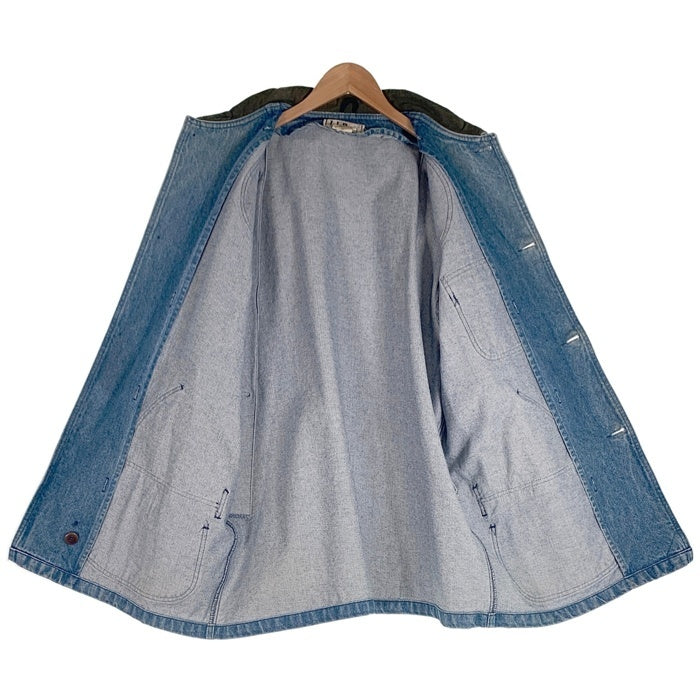 L.L.Bean エルエルビーン ダック カバーオール ライトブルー H147 Size XL 福生店