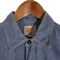 BOOTLEGGERS ブートレガース ガチャポケ シャンブレー ワークシャツ ブルー Size 15 福生店