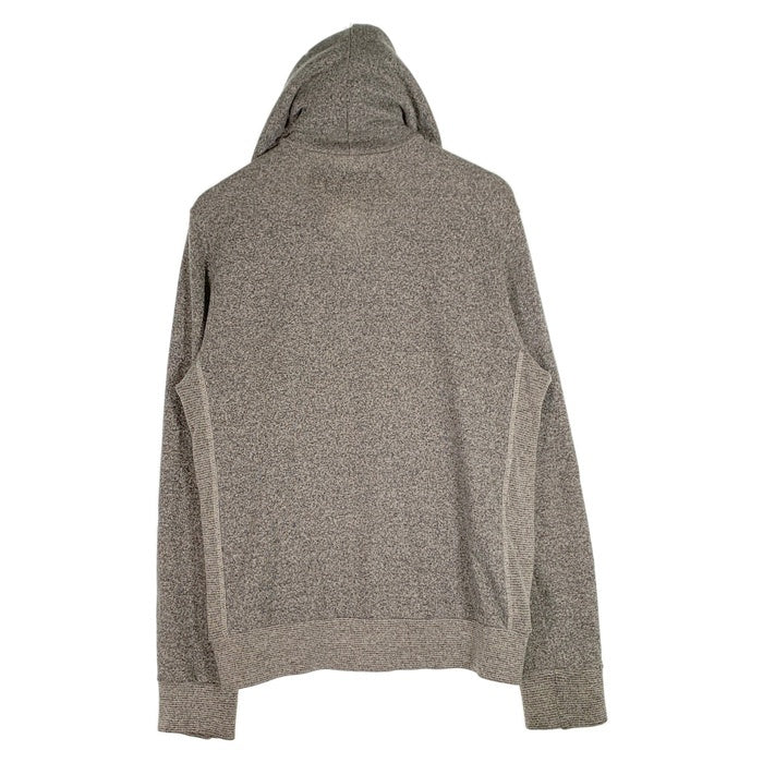 Chrome Hearts クロムハーツ ジップアップスウェットパーカー ダガー CHクロスレザーパッチ ボロチップ グレー 並行品 Size M 福生店
