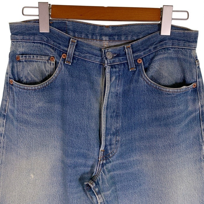 90's Levi's リーバイス 501 ボタン裏555 ボタンフライ デニムパンツ 501-5900 ライトブルー USA製 Size W33 L36 福生店
