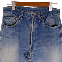 90's Levi's リーバイス 501 ボタン裏555 ボタンフライ デニムパンツ 501-5900 ライトブルー USA製 Size W33 L36 福生店