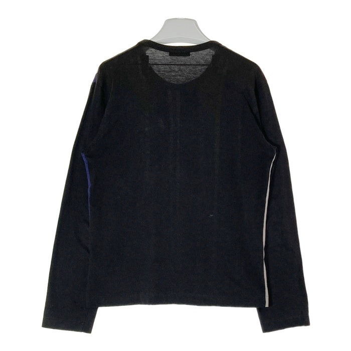 COMME des GARCONS HOMME PLUS コムデギャルソンオムプリュス PT-040260 AD2000 ストライプ 長袖Tシャツ ブラック size- 瑞穂店