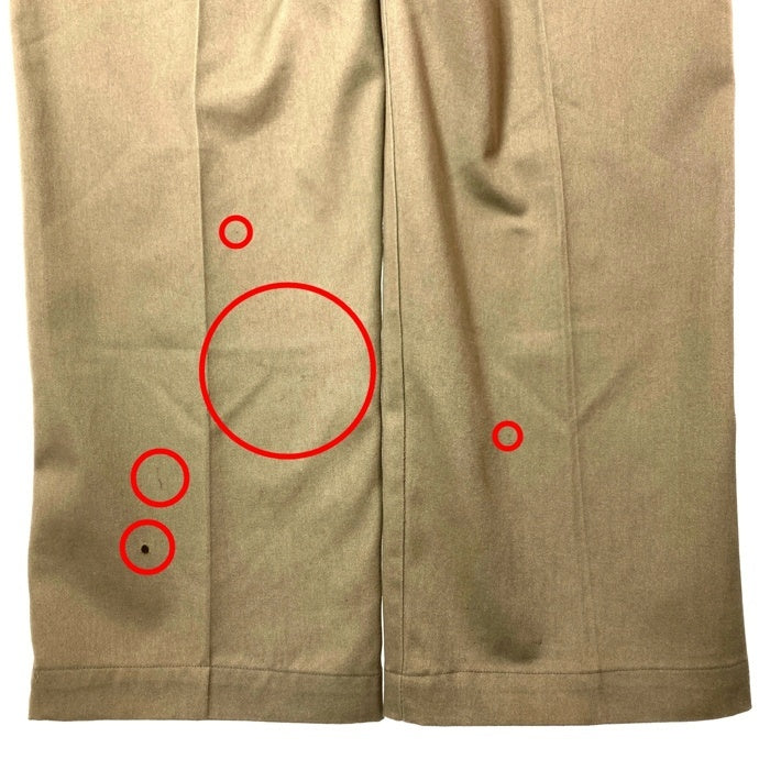 Dickies ディッキーズ 874 USA製 TALONジップ カーキ size36