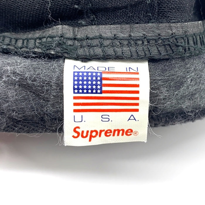 SUPREME シュプリーム 14AW Military Shield 5 Panel Cap ミリタリーシールド 5パネル キャップ ブラック 福生店