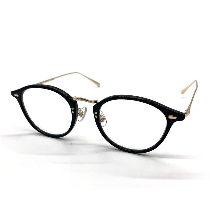 UNITED ARROWS ユナイテッドアローズ KANEKO OPTICAL 金子眼鏡 別注 Logan ローガン ボストン メガネ アイウェア ブラック ゴールド 福生店