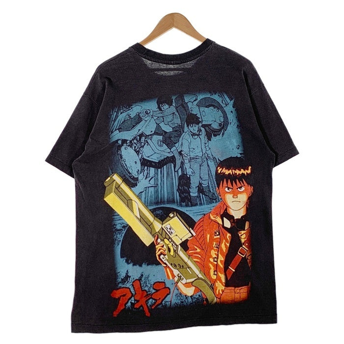 AKIRA アキラ ブートレグ プリントTシャツ ブラック 金田 両面 Size XL 福生店