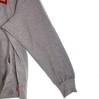 SUPREME シュプリーム Cross Box Logo Hooded Sweatshirts  ボックスロゴ プルオーバー フーディー パーカー グレー Size L 福生店