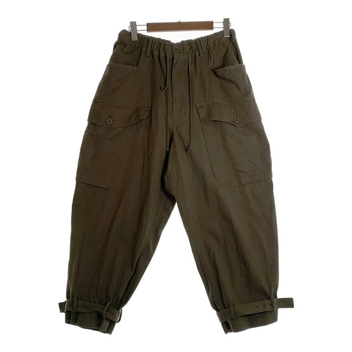 s'yte サイト Yohji Yamamoto Planning Dept ヨウジヤマモト プランニングデプト COTTON CARGO PANTS コットン カーゴパンツ オリーブ UV-P15-038 Size 3 福生店
