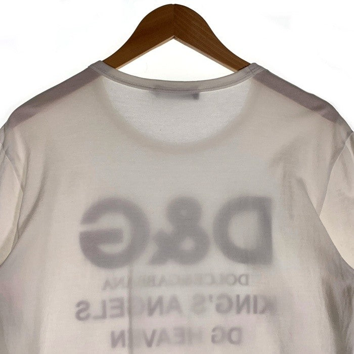DOLCE & GABBANA ドルチェアンドガッバーナ 半袖 Tシャツ ホワイト Size 46 福生店