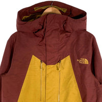 THE NORTH FACE ノースフェイス STEEP SERIES スノーフィールドジャケット ボルドー マスタード 並行品 Size M 福生店