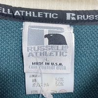 Russell Athletic ラッセルアスレティック USA製 チルデンニット風スウェット タグ付き グリーン sizeL 瑞穂店