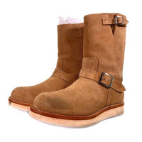 フットモンキー エンジニアブーツ ベージュ TS-007 Size US8 (26.0cm) 福生店