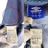 UMBRO アンブロ ICONIC DRILL TOP アイコニック ドリルトップ ブルー UU5SWB10MB Size ASIA XL 福生店