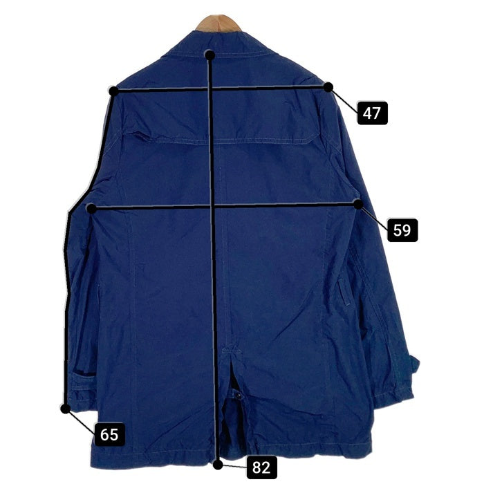 PAZZO パッゾ ポリエステル ナイロン ジャケット ハーフ ネイビー Size 50 福生店