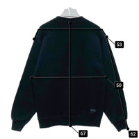 FRUIT OF THE LOOM フルーツオブザルーム メキシコ製 胸刺繍 ヘビースウェットトレーナー ブラック sizeL 瑞穂店