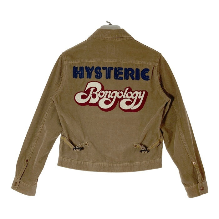 HYSTERIC GLAMOUR ヒステリックグラマー ワッペン コーデュロイジャケット ブラウン sizeF 瑞穂店