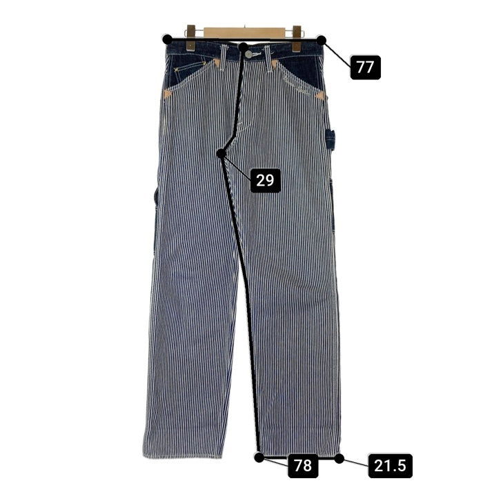 vanson バンソン ストライプ ペインターパンツ ネイビー size30 瑞穂店