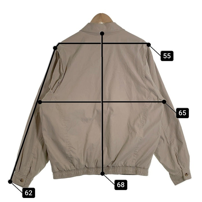 90-00's COVINGTON コヴィントン スウィングトップ ジップアップジャケット ベージュ ポリナイロン Size L 福生店