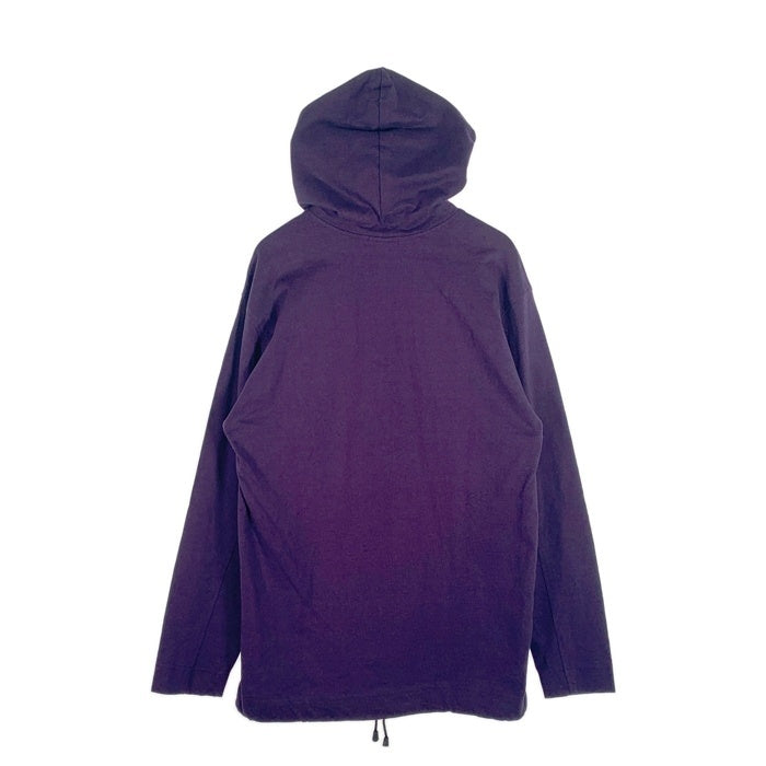 80's STUSSY ステューシー シャドーマン刺繡 プルオーバーコットンパーカー パープル USA製 オールド Size XL 福生店