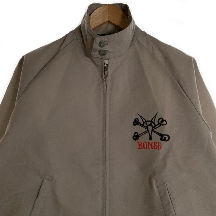 80's POWELL PERALTA パウエルペラルタ RAT BONES ラットボーンズ SWING TOP スイングトップ ジップアップ ジャケット グレー USA製 Size M 福生店