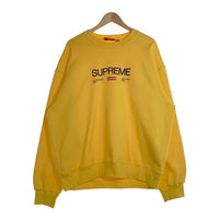 SUPREME シュプリーム 24SS Established Crewneck エスタブリッシュド クルーネックスウェットトレーナー プリント イエロー Size XL 福生店