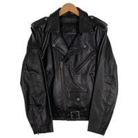 Liugoo Leathers リューグーレザーズ 牛革 本革 SWAP LINER スワップライナー UKクラシック ダブルライダース ジャケット ブラック CW-R-3 Size L 福生店
