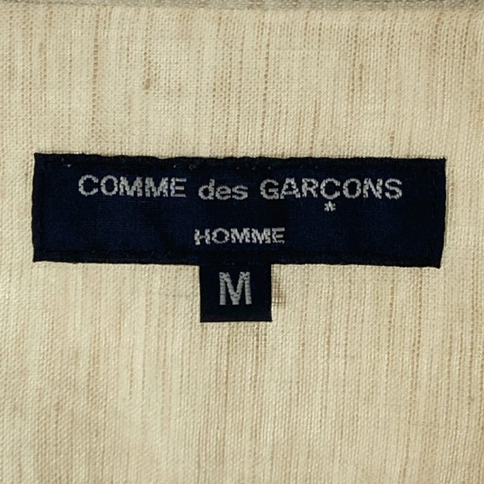 COMME des GARCONS HOMME コムデギャルソンオム HS-B039 AD2016 マルチパターン パッチワーク リネン長袖シャツ 生成り sizeM 瑞穂店