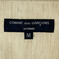 COMME des GARCONS HOMME コムデギャルソンオム HS-B039 AD2016 マルチパターン パッチワーク リネン長袖シャツ 生成り sizeM 瑞穂店