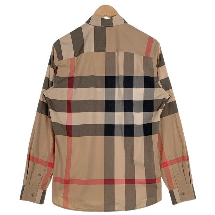 BURBERRY バーバリー 長袖 チェックシャツ ベージュ 8010213 Size M 福生店